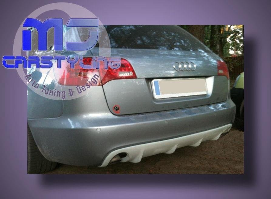 Audi A6 [C6] - Achterbumper spoiler [RS6 Look], Ophalen of Verzenden, MJ-Carstyling, Info@mj-carstyling.net, Sibeliusstraat 81 5011JH Tilburg
