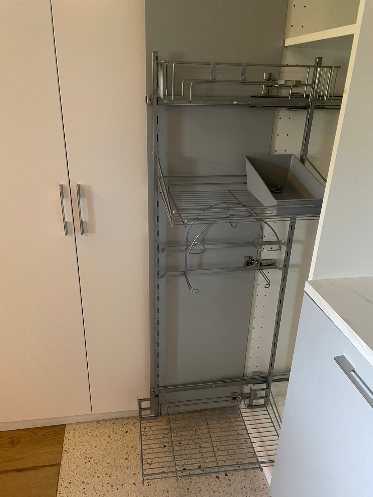 Complete uittrekbare kastinrichting, IKEA, Schoonmaaksysteem, Ophalen, Nieuw