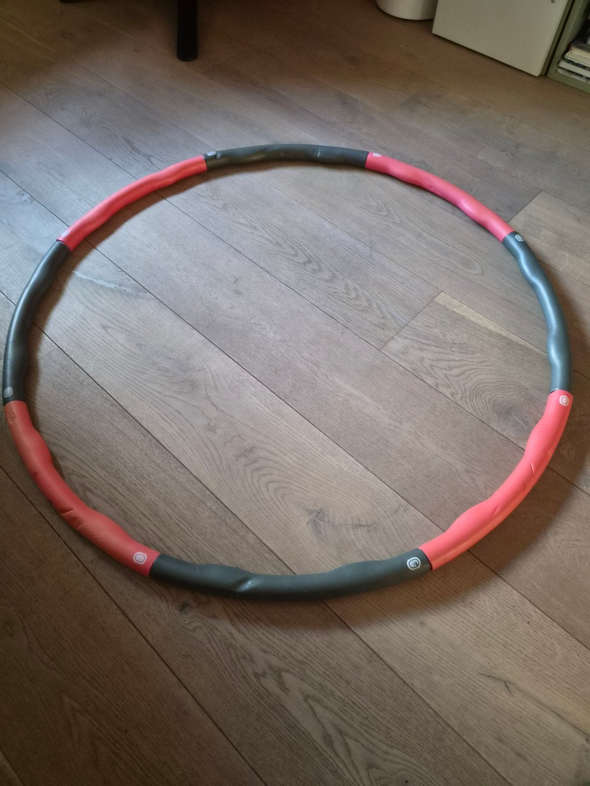 verzwaarde hoepel, fitness hoepel, Sport en Fitness, Ophalen, Zo goed als nieuw, Fitness hoelahoep