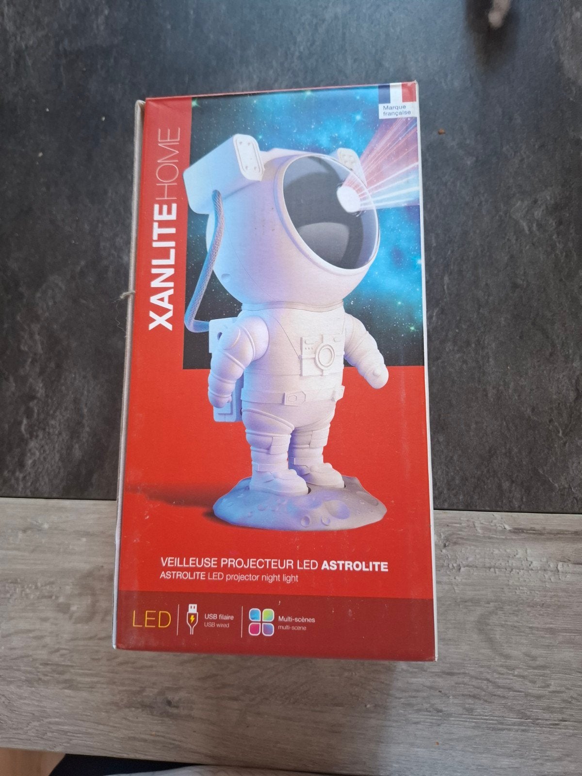 XANLITE HOME Astrolite LED projector nachtlampje, Wit, Overige merken, Kunststof, USB-aansluiting
