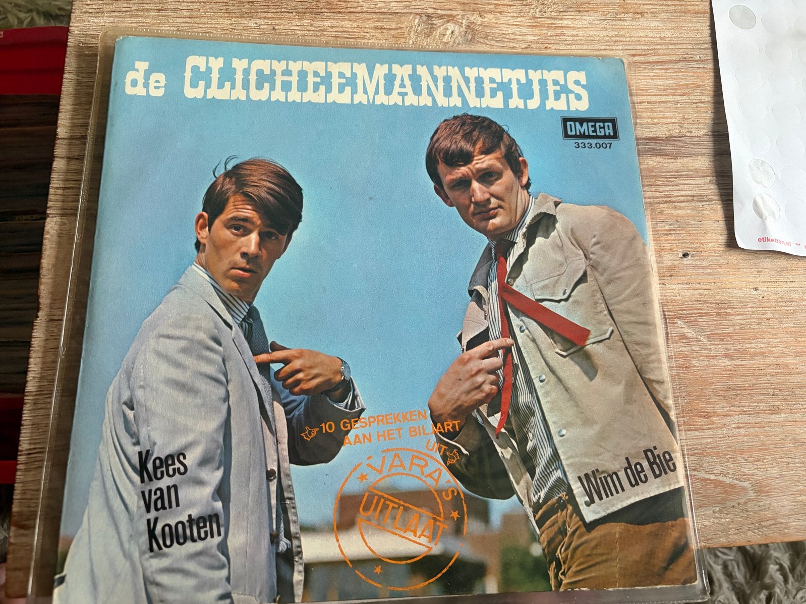 De Clicheemannetjes, LP, Gebruikt, Ophalen of Verzenden, Levenslied of Smartlap