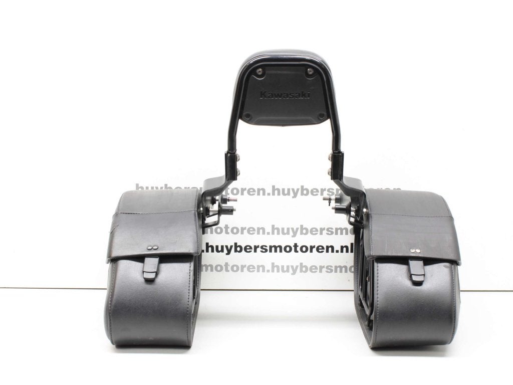 Zijkoffers Koffers incl Rugsteun Origineel Kawasaki Vulcan S, Motoren, Ophalen, Info@huybersmotoren.nl, Gebruikt, HM - Sale
