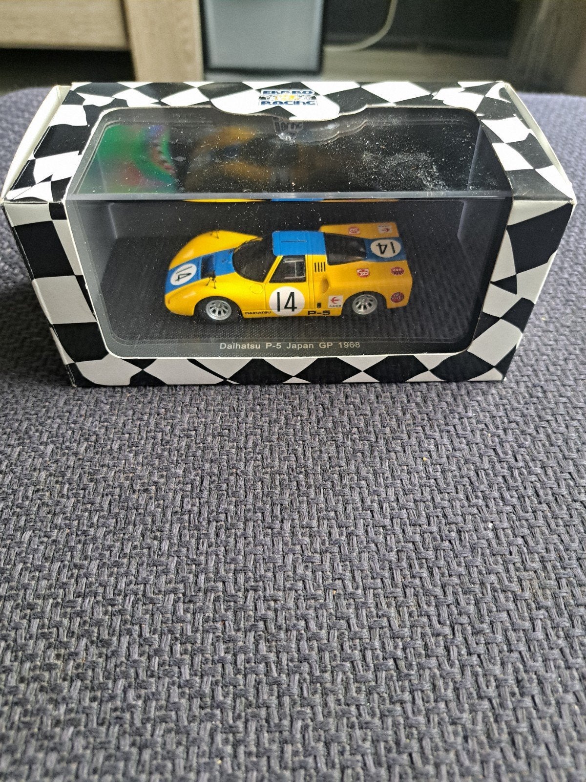 ebbro model daihatsu p-5 1968 Japan gp, Overige merken, Japan, Auto, Ophalen of Verzenden