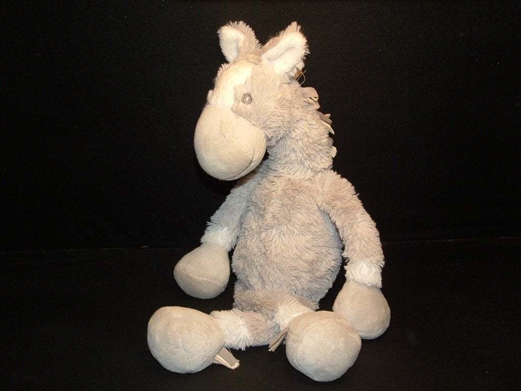 HAPPY HORSE PAARD HORSE HARPER NR2 PLUCHE GRIJS MET, Verzenden, Nieuw, Overige typen