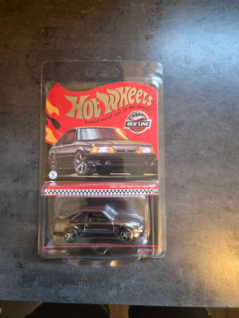 Hotwheels rlc 1993 ford mustang cobra r, Ophalen of Verzenden, Nieuw, Auto