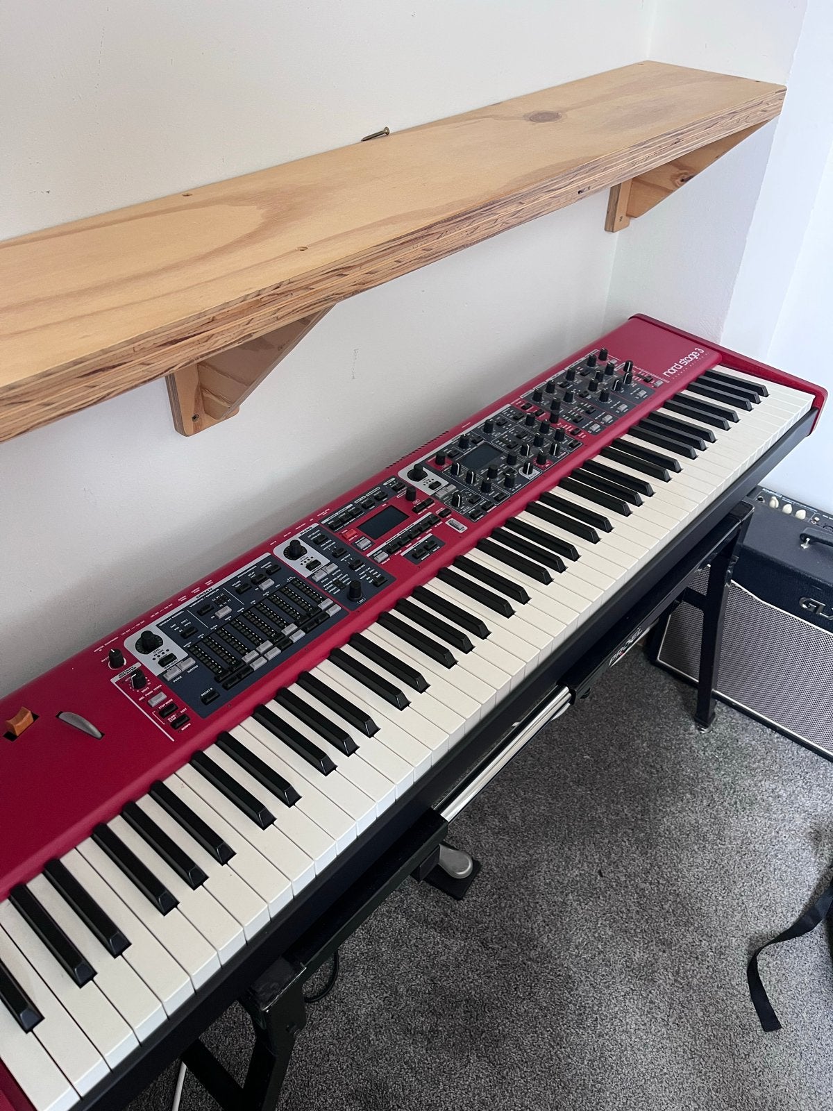 Nord Stage 3 HA88 inclusief soft case, 88 toetsen, Zo goed als nieuw, Aanslaggevoelig, Ophalen