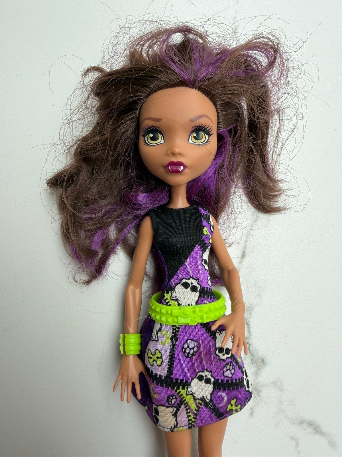Monster High Clawdeen Wolf, Verzamelen, Poppen, Ophalen of Verzenden, Zo goed als nieuw, Pop