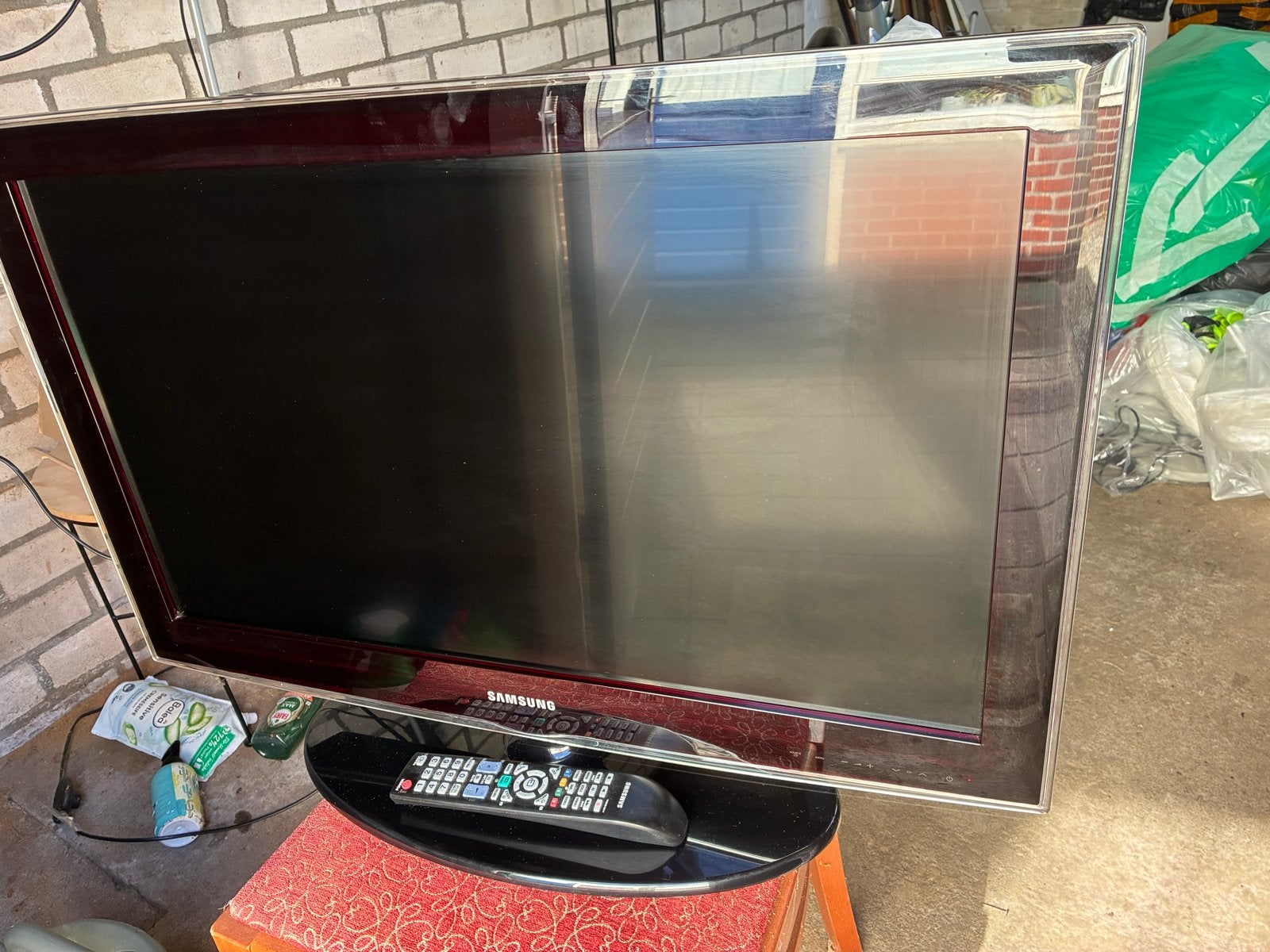 Samsung LE32D450G1W 32 inch LCD TV, Audio, Tv en Foto, Ophalen, Gebruikt, 50 Hz, 80 tot 100 cm