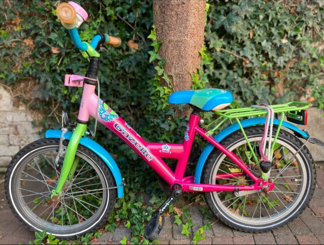 Gazelle kinderfiets 16 inch - Gebruikt, Fietsen en Brommers, Fietsen | Kinderfietsjes, Ophalen, Gebruikt, 16 tot 20 inch, Gazelle