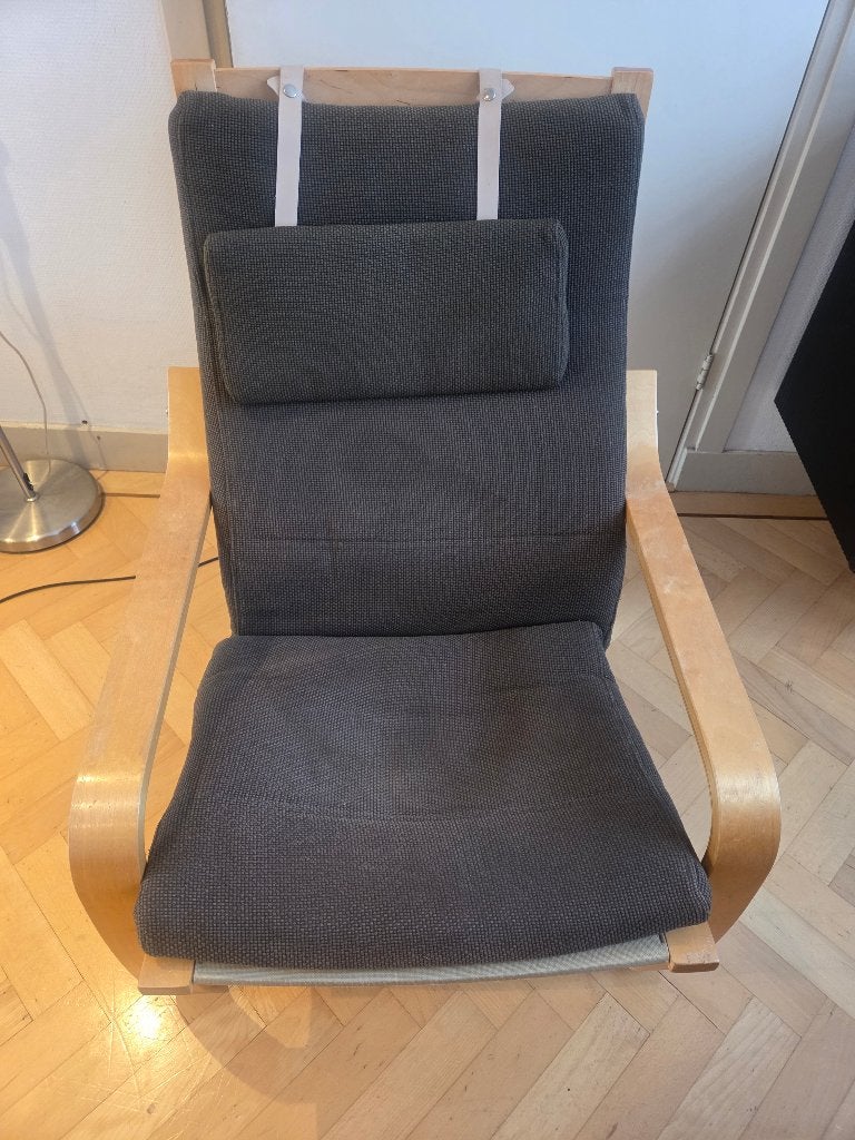 Comfortabele relaxfauteuil met afneembare hoezen, Ophalen, Gebruikt, 75 tot 100 cm, 50 tot 75 cm