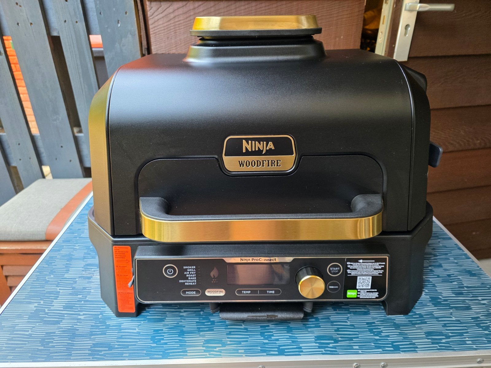 Ninja Woodfire Pro Connect XL Elektrische BBQ Grill & Smoker, Ophalen, Nieuw, Ninja