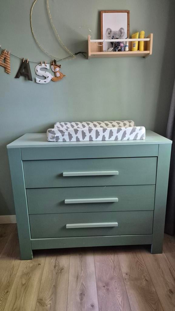 Bobita commode - Groen, Kinderen en Baby's, Ophalen, Gebruikt, 50 tot 70 cm, 75 tot 100 cm