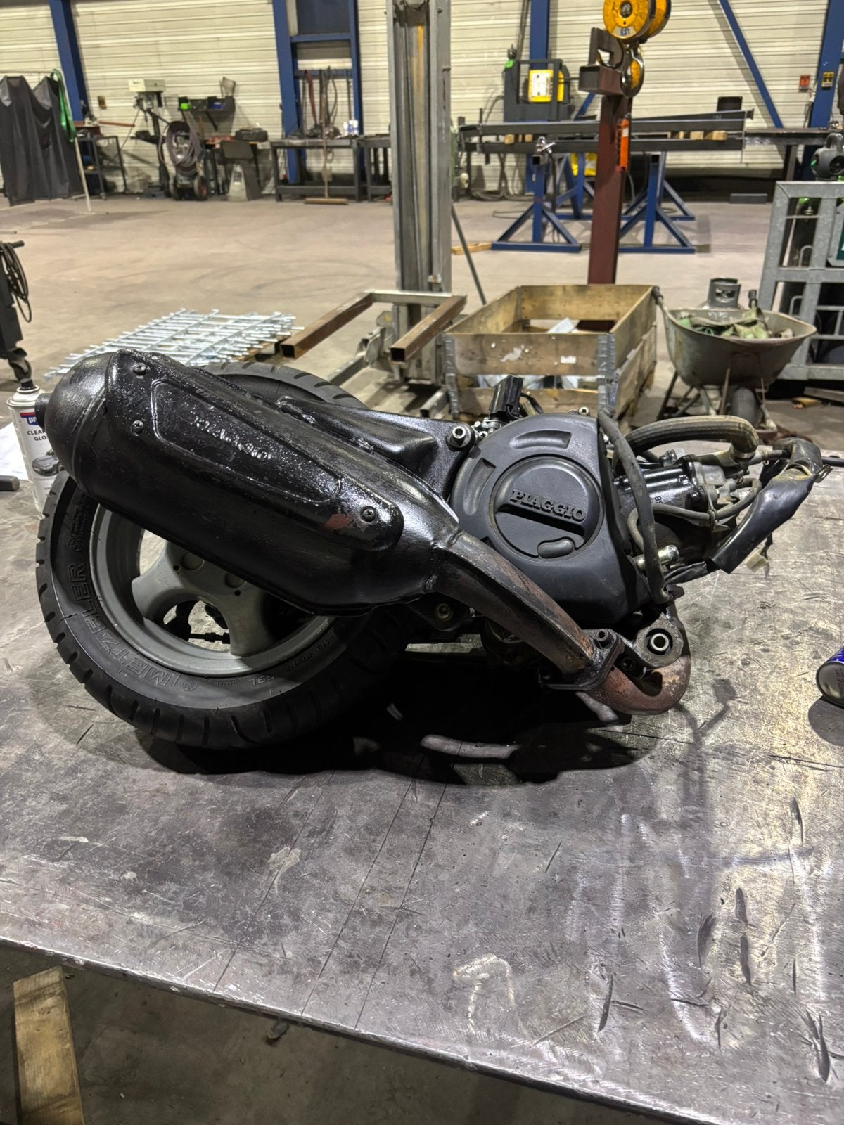 Hexagon 125 cc met pap, Ophalen of Verzenden, Zo goed als nieuw, Tweetakt, Overige modellen