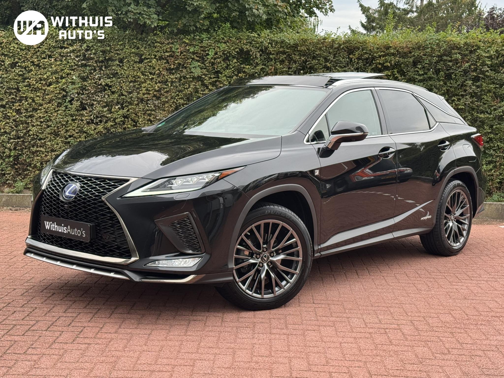 Lexus RX 450h AWD F Sport Panorama (Nw beurt Lexus dealer), Auto's, Automaat, Gebruikt, Euro 6, Zwart