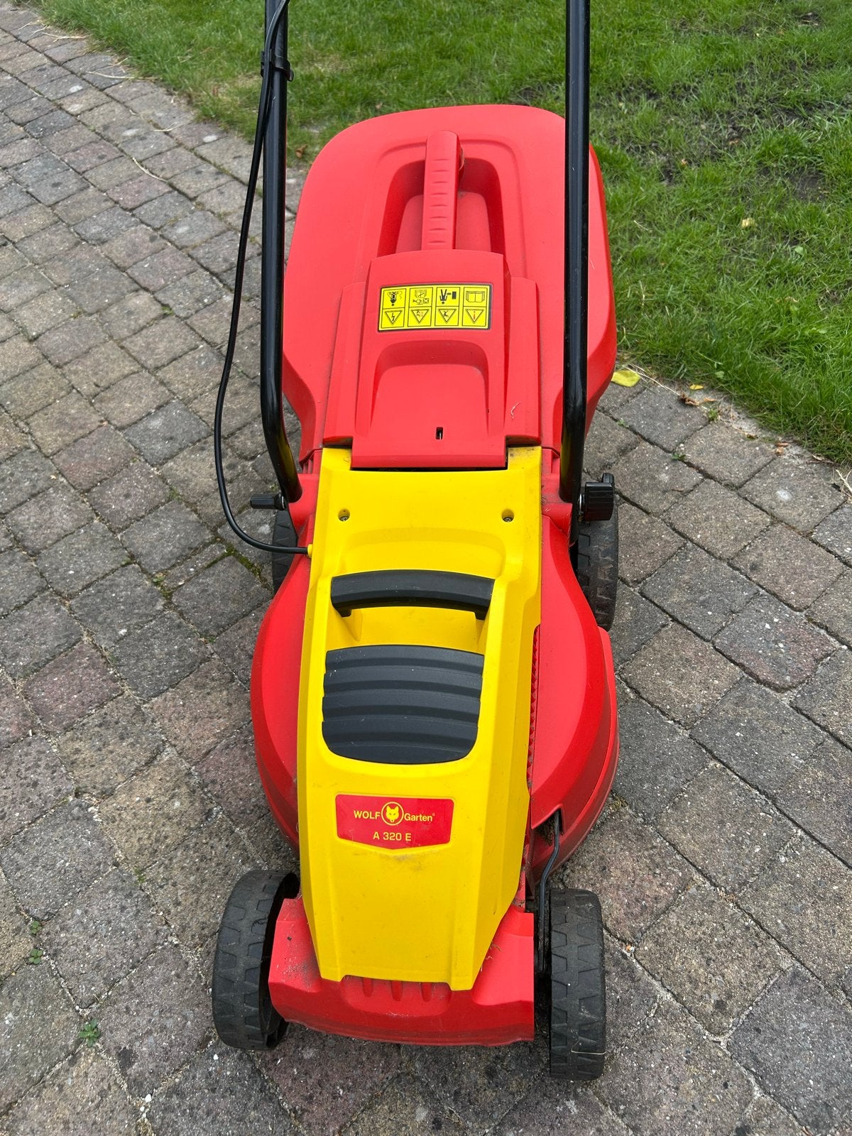 Wolf Garten A 320 E Elektrische Grasmaaier, Ophalen, Cirkelmaaier, Gebruikt, Elektrische grasmaaier