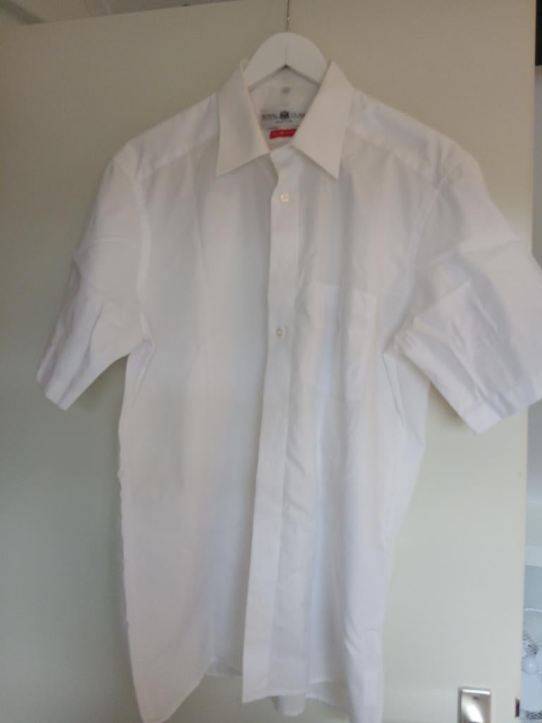 Overhemd Royal Class, Kleding | Heren, Ophalen of Verzenden, Zo goed als nieuw, Wit, Halswijdte 41/42 (L)