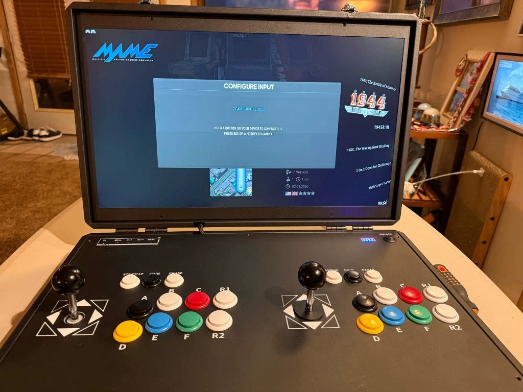 27 inch LCD Raspberry Pi 5B Batocera Videogame Arcadekast, Spelcomputers en Games, Spelcomputers | Overige, Nieuw, Overige merken