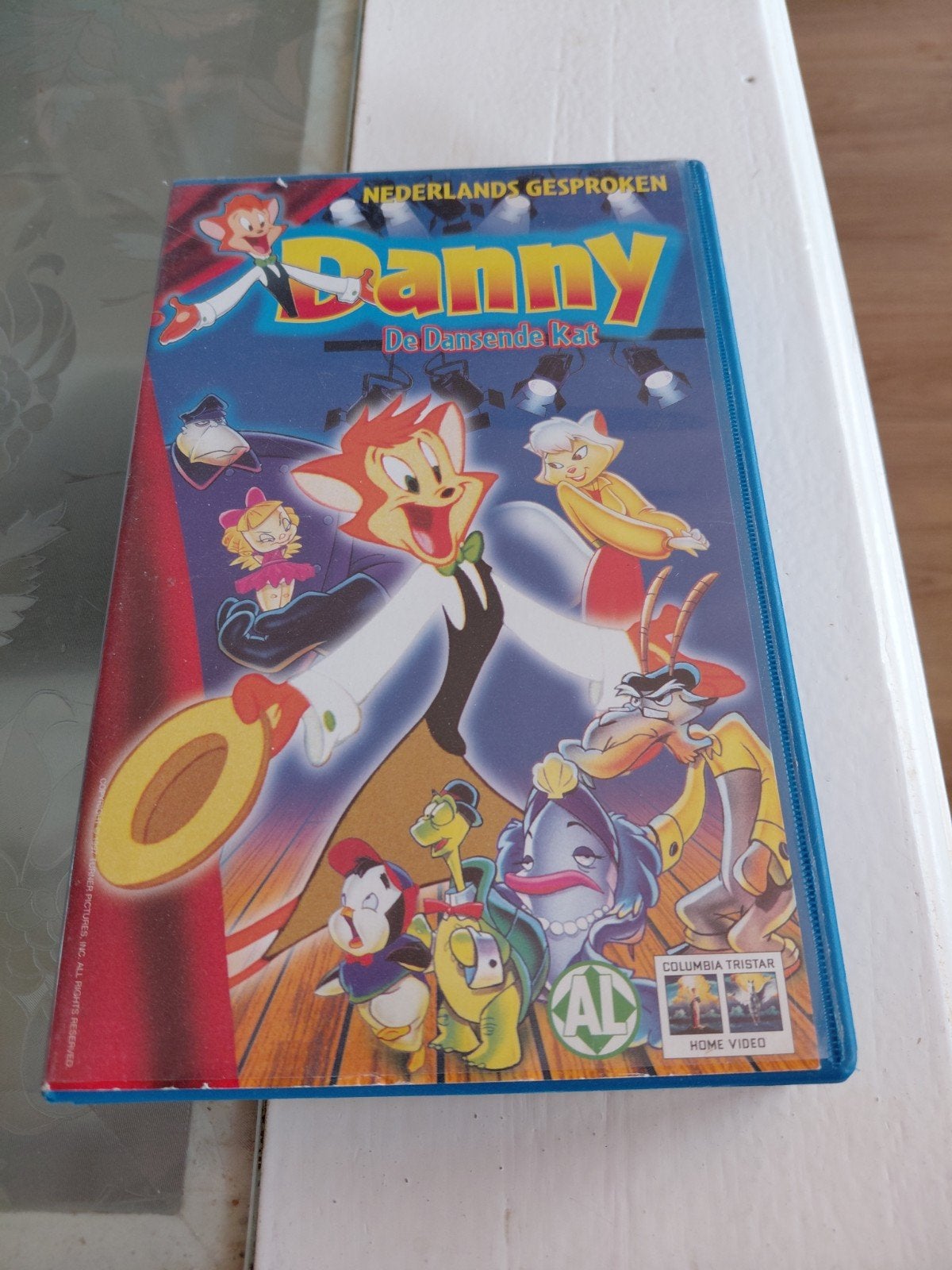 Zeldzaam! Danny de Dansende Kat (Cats Don't Dance) VHS | NL, Cd's en Dvd's, VHS | Kinderen en Jeugd, Gebruikt, Tekenfilm, Alle leeftijden