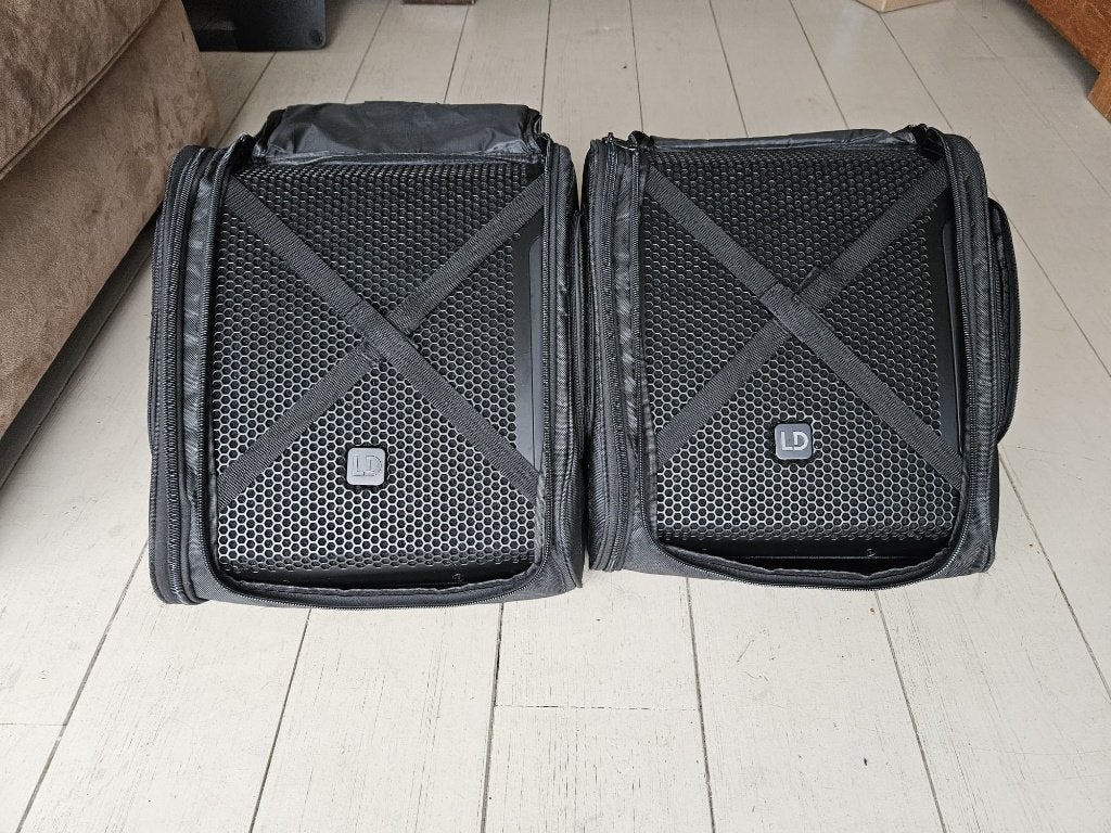 2x LD Systems MON 10 A G3 actieve monitor speakers – zgan, Overige typen, Zo goed als nieuw, Inclusief kabels, Ophalen