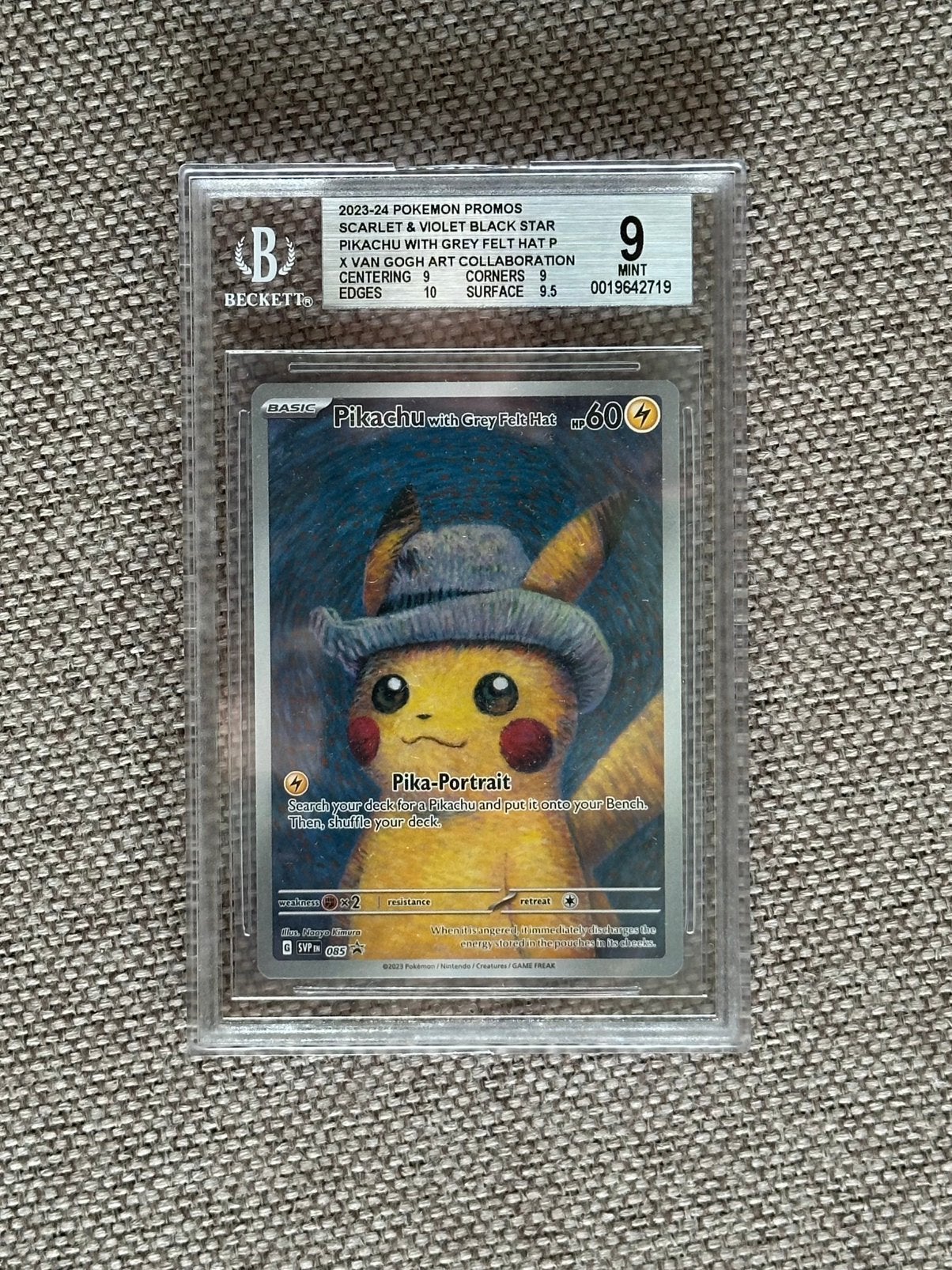 Pikachu van Gogh - BGS 9, Ophalen of Verzenden, Zo goed als nieuw