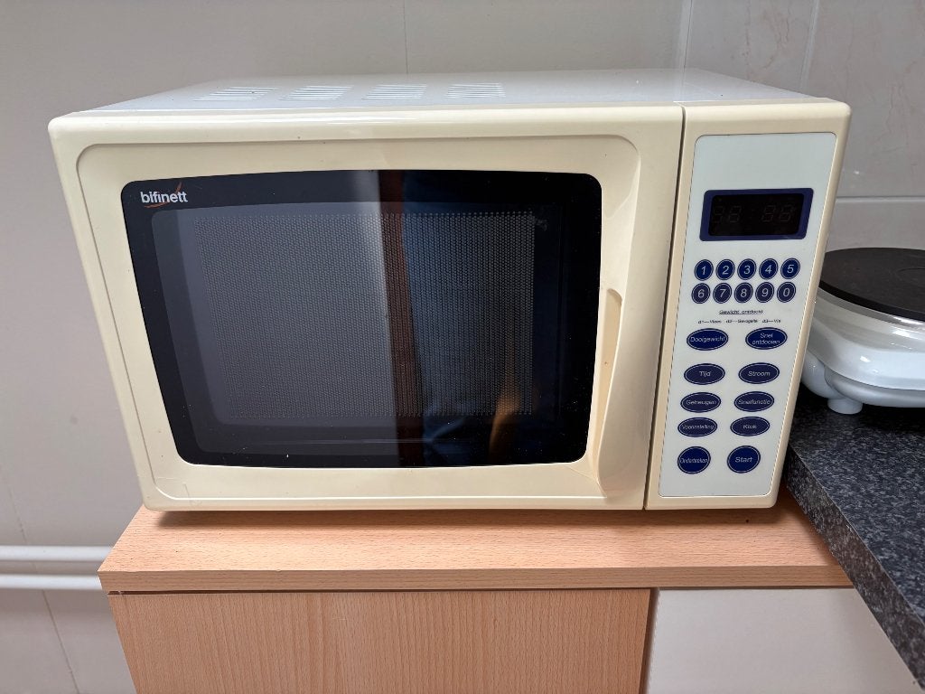 Prima Biltinett magnetron te koop, Ophalen, Gebruikt, Magnetron, Draaiplateau