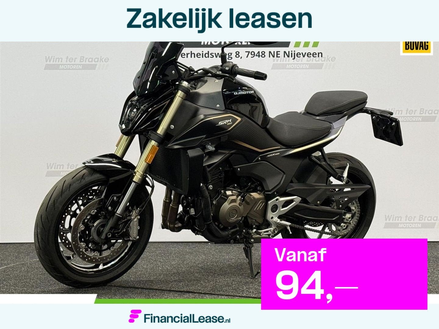 Qjmotor SRK 550 ABS - 2025, Bedrijf, Meer dan 35 kW, QJMOTOR, 554 cc