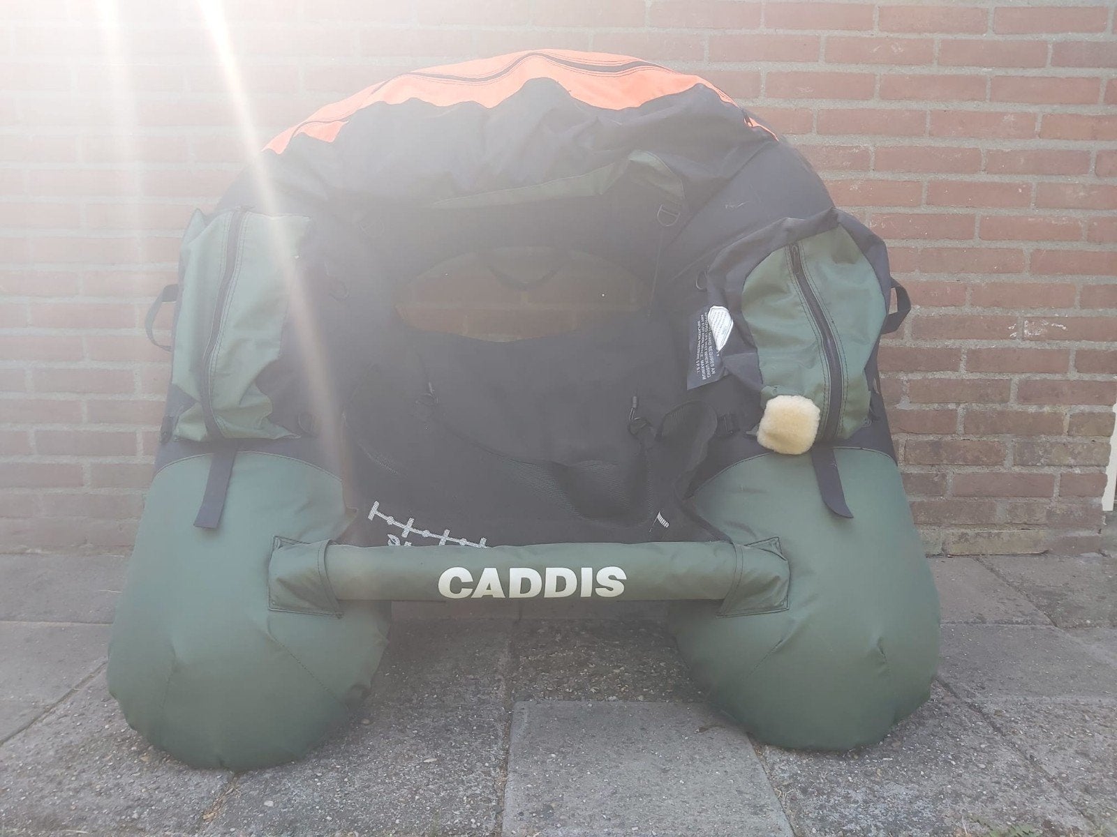 Belieboot met flippers voor het vissen - Caddis, Ophalen of Verzenden, Gebruikt, Overige typen