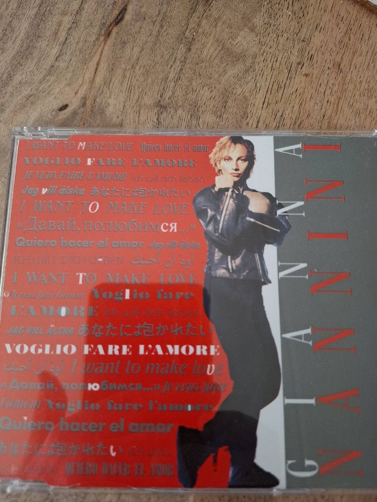 Gianna Nannini voglio fare amore/ I maschi, Ophalen of Verzenden, Zo goed als nieuw, Single