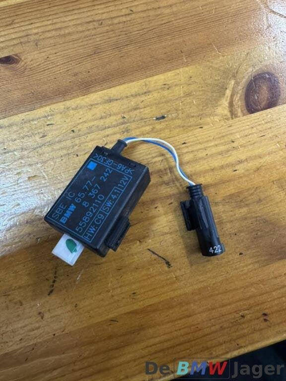 Bezettingssensor stoel BMW E36 E38 E39 E46 E66 65778367242, Gebruikt, Ophalen of Verzenden, BMW