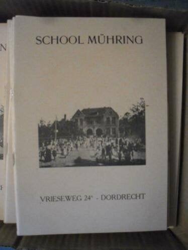 School Mühring Dordrecht  nieuwe uitgave oud boekje info, Verzenden, 20e eeuw of later, Nieuw