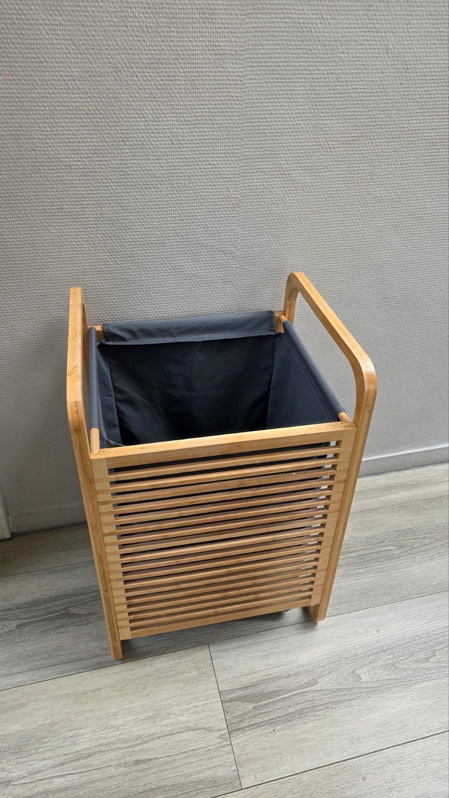 bamboo wasmand, Tuin en Terras, Ophalen, Rond, Minder dan 30 cm