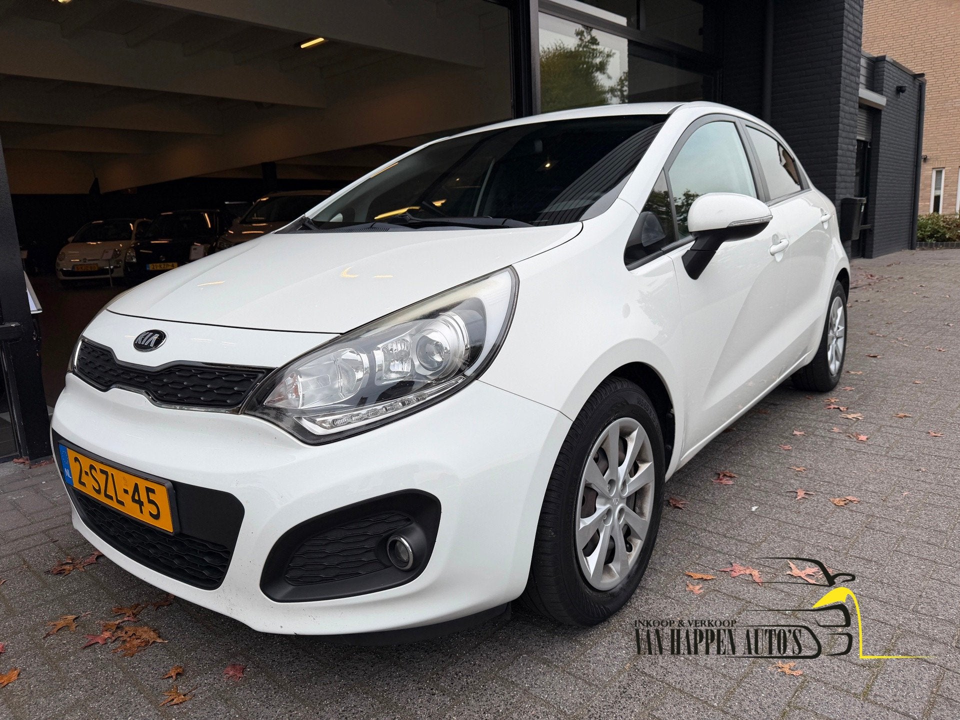 Kia Rio 1.2 CVVT Plus Pack, Auto's, 4 cilinders, Verwarmde buitenspiegels, Wit, Origineel Nederlands