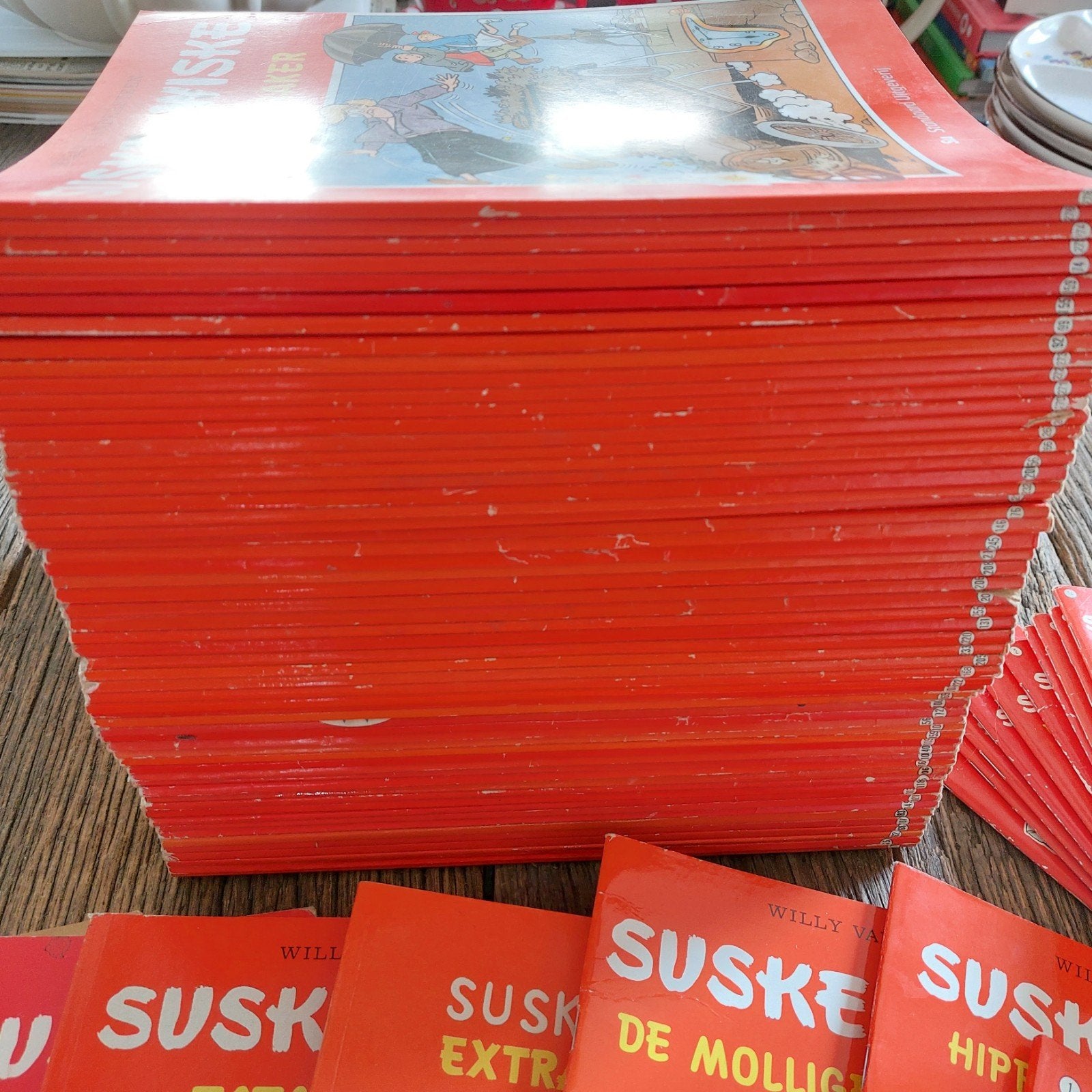 Foto 4 van Verzameling 85 x serie Suske en Wiske + extra uitgaven