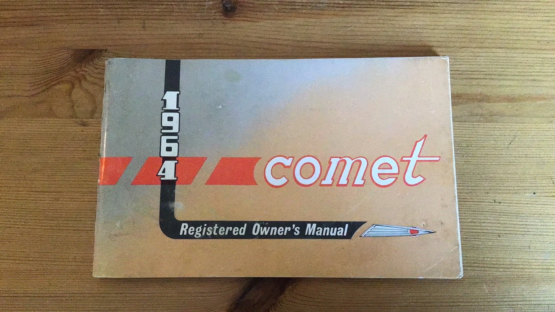 Comet owners Manual 1964, Ophalen, Zo goed als nieuw