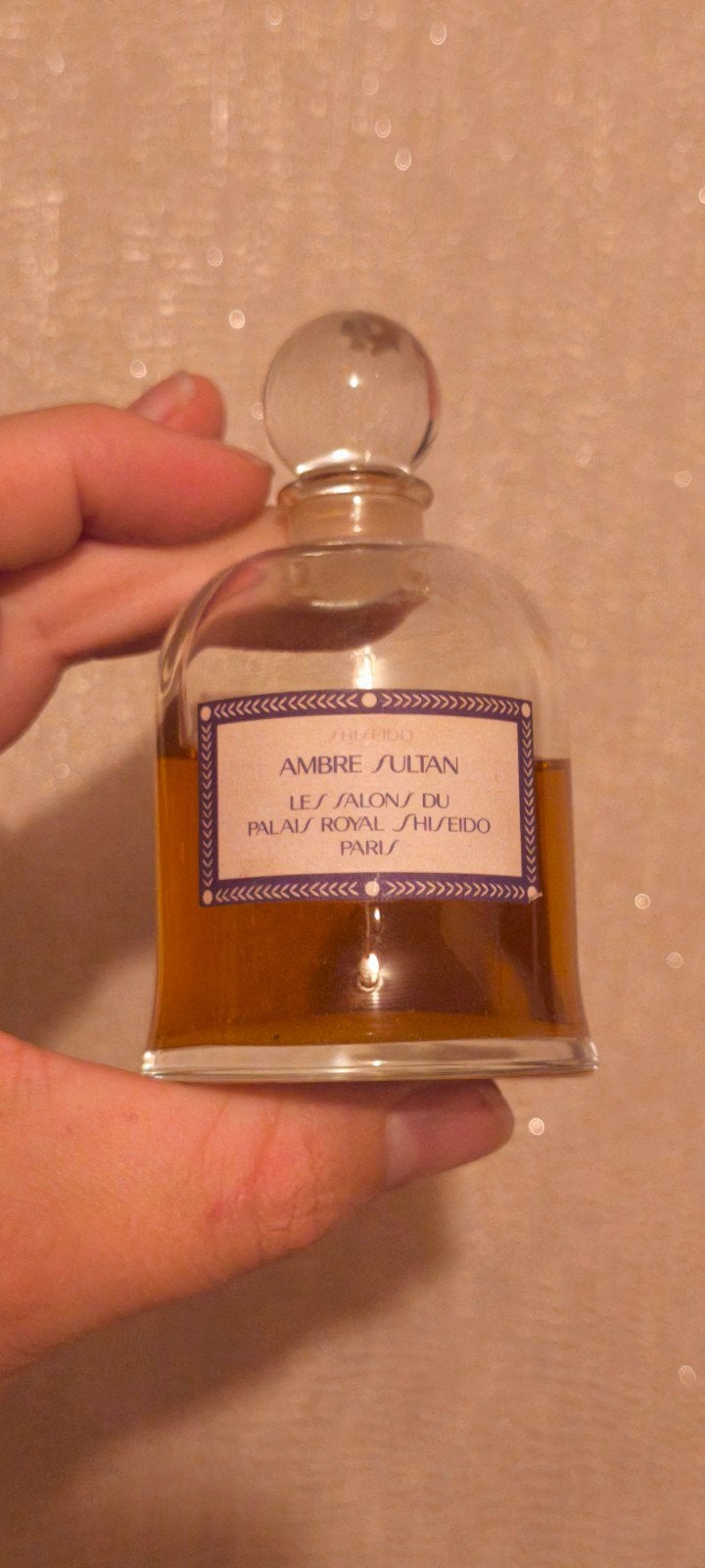 Serge Lutens Shiseido PR Ambre Sultan 75ml Jaren '90, Ophalen of Verzenden