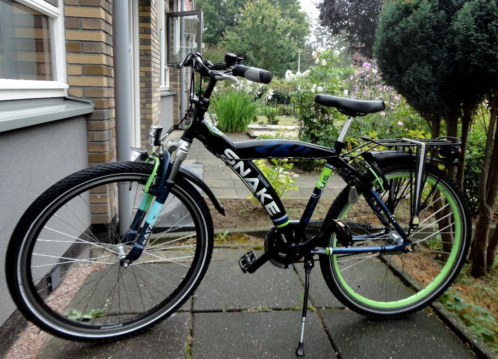 Batavus snake jongensfiets 26 inch met 3 versnellingen, Terugtraprem, Gebruikt, Versnellingen, Batavus Snake