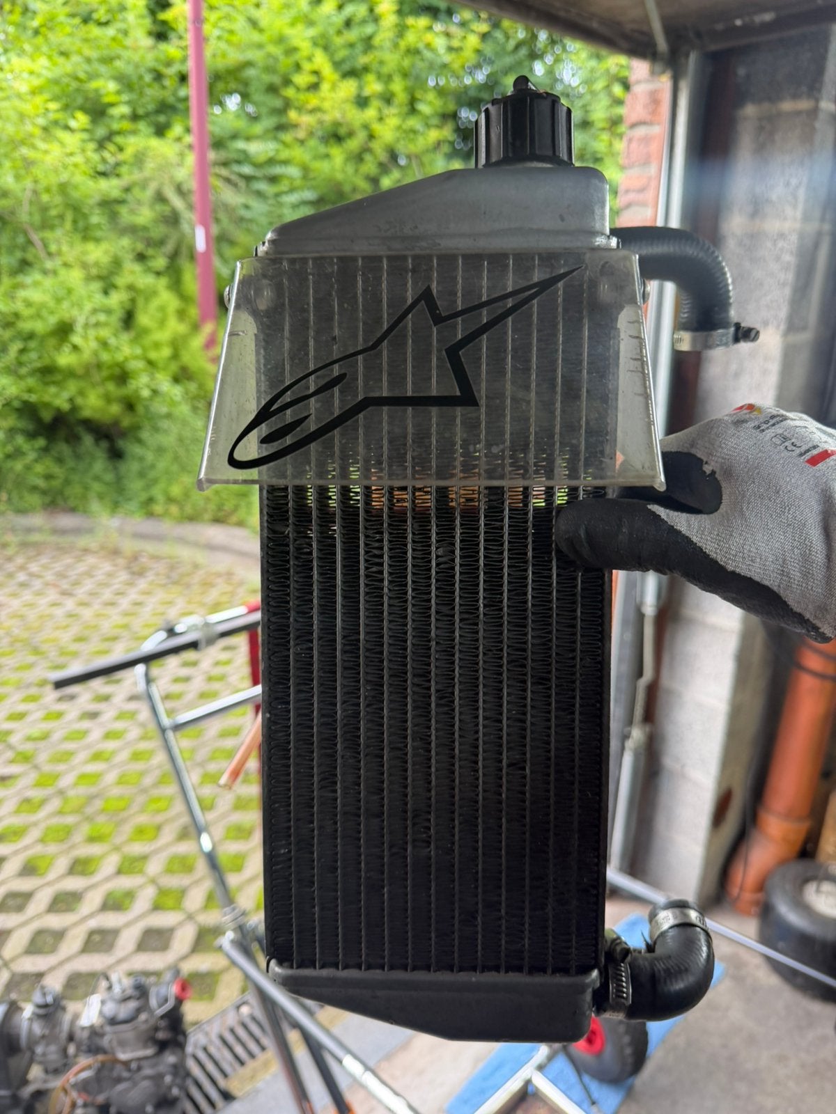 Radiator rotax, Sport en Fitness, Karting, Ophalen of Verzenden, Onderdelen Kart