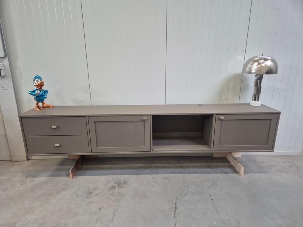Nieuw zwevend tv meubel eiken bks, Ophalen of Verzenden, Nieuw, 25 tot 50 cm, Minder dan 100 cm