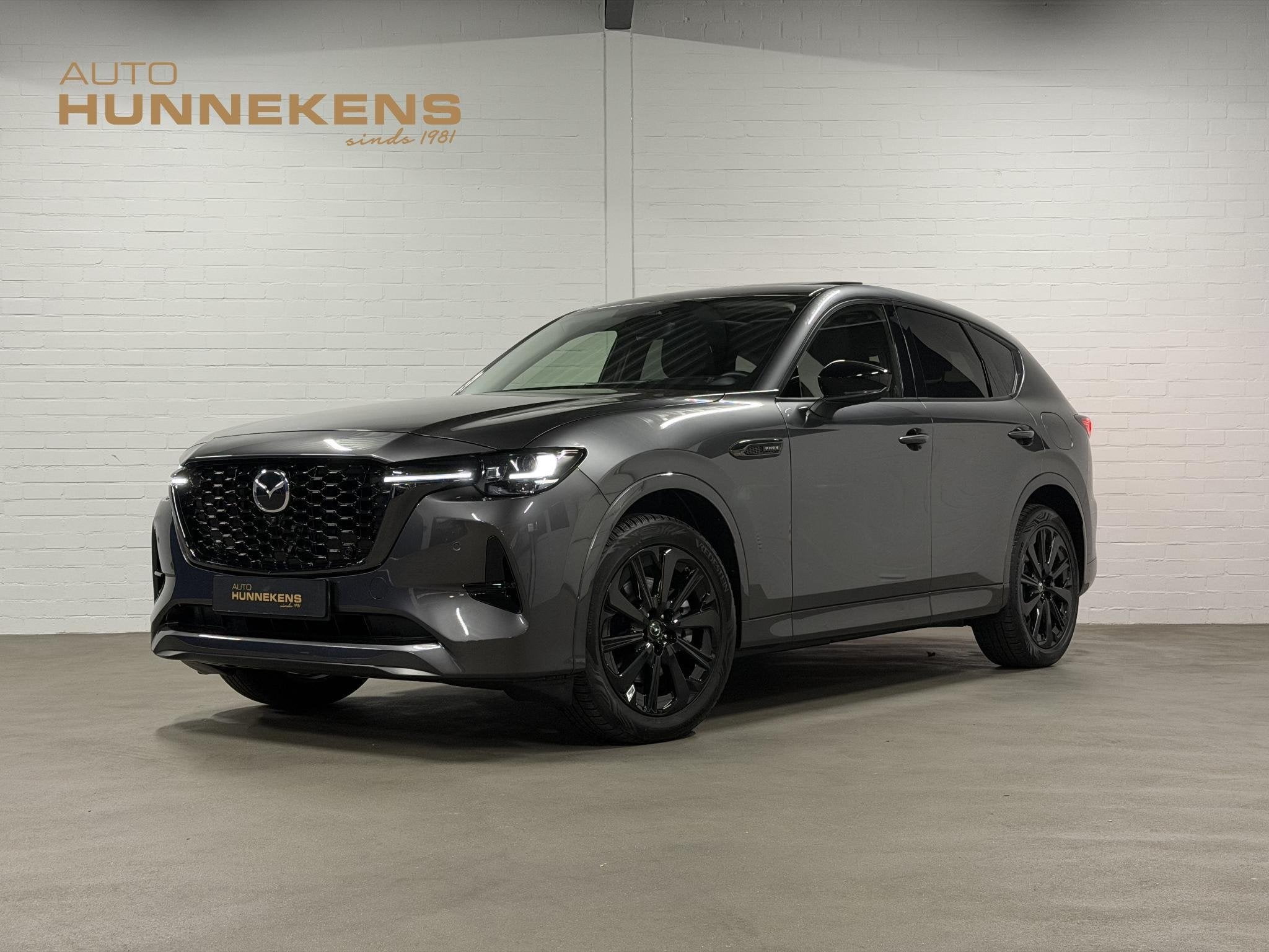 Mazda CX-60 2.5 e-SkyActiv PHEV Homura Trekhaak | Open dak |, Auto's, Automaat, 12 maanden, Gebruikt, 4 cilinders