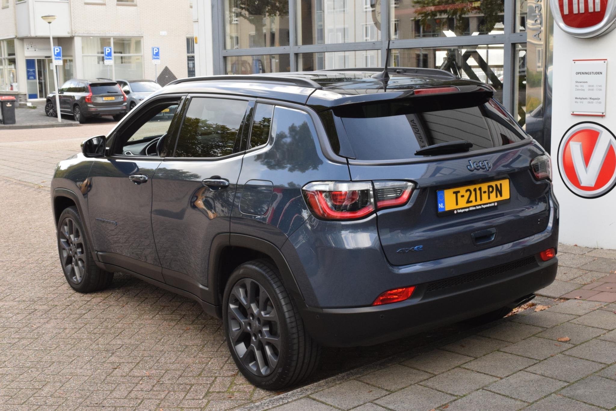 Jeep Compass 4xe 240 Plug-in Hybrid Electric S, Auto's, Euro 6, 4 cilinders, Blauw, Bedrijf