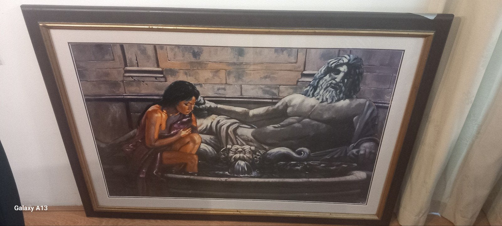 Nico Vrielink - 'Zo goed als nieuw' - Ingelijst schilderij, Figuren, Papier/karton, Ophalen of Verzenden, Print