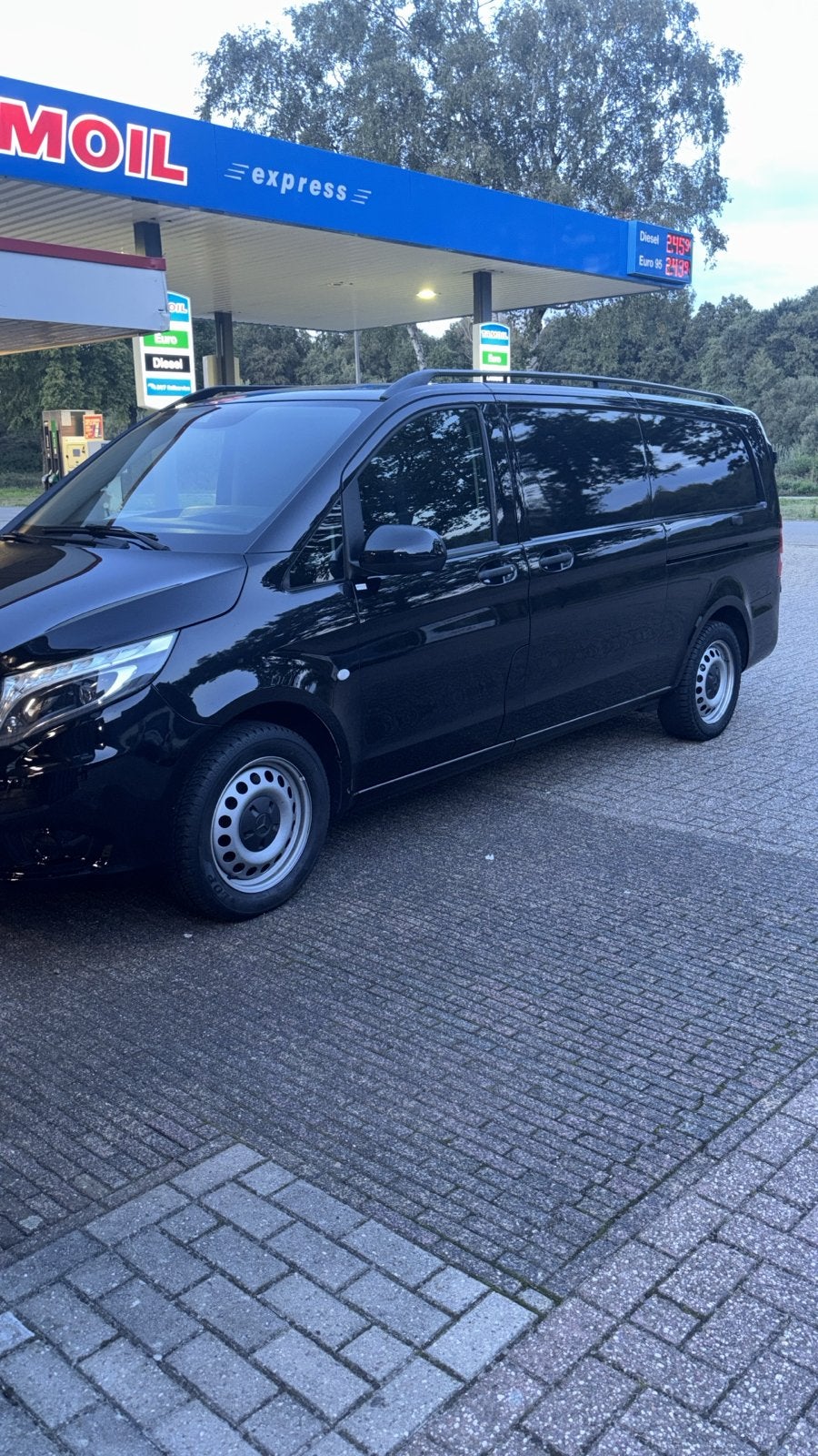 Dakrails Mercedes Vito - Zwart l3, Ophalen of Verzenden, Gebruikt