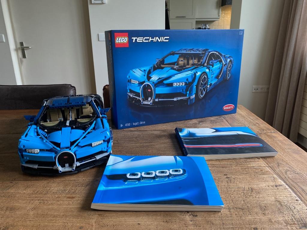 Lego Technic 42083 Bugatti Chiron, Kinderen en Baby's, Speelgoed | Duplo en Lego, Zo goed als nieuw, Lego, Complete set, Compleet