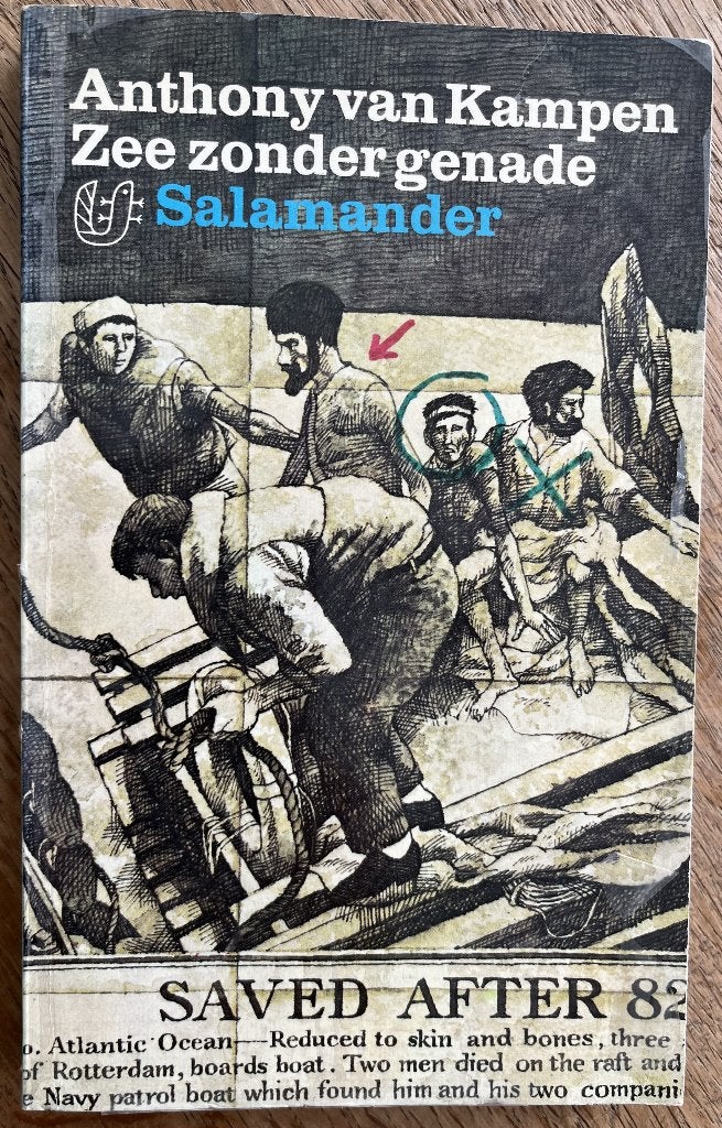 Anthony van Kampen - Zee zonder genade, Boeken, Ophalen of Verzenden, Gelezen, Anthony van Kampen