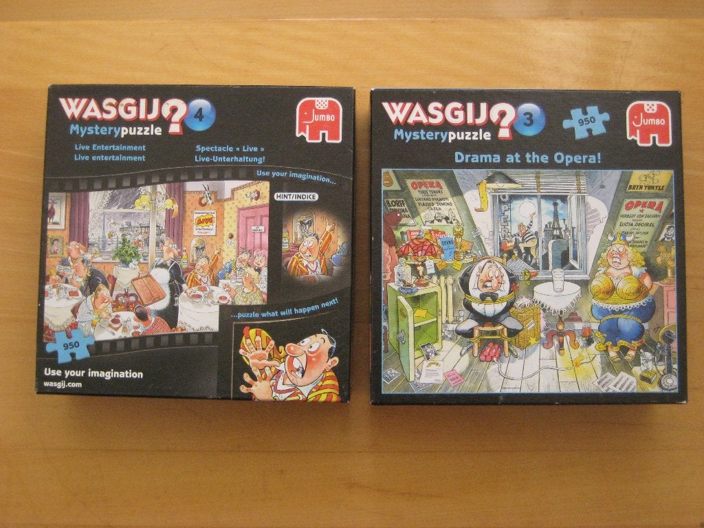 WasGij en andere puzzels, Ophalen of Verzenden, 500 t/m 1500 stukjes, Gebruikt