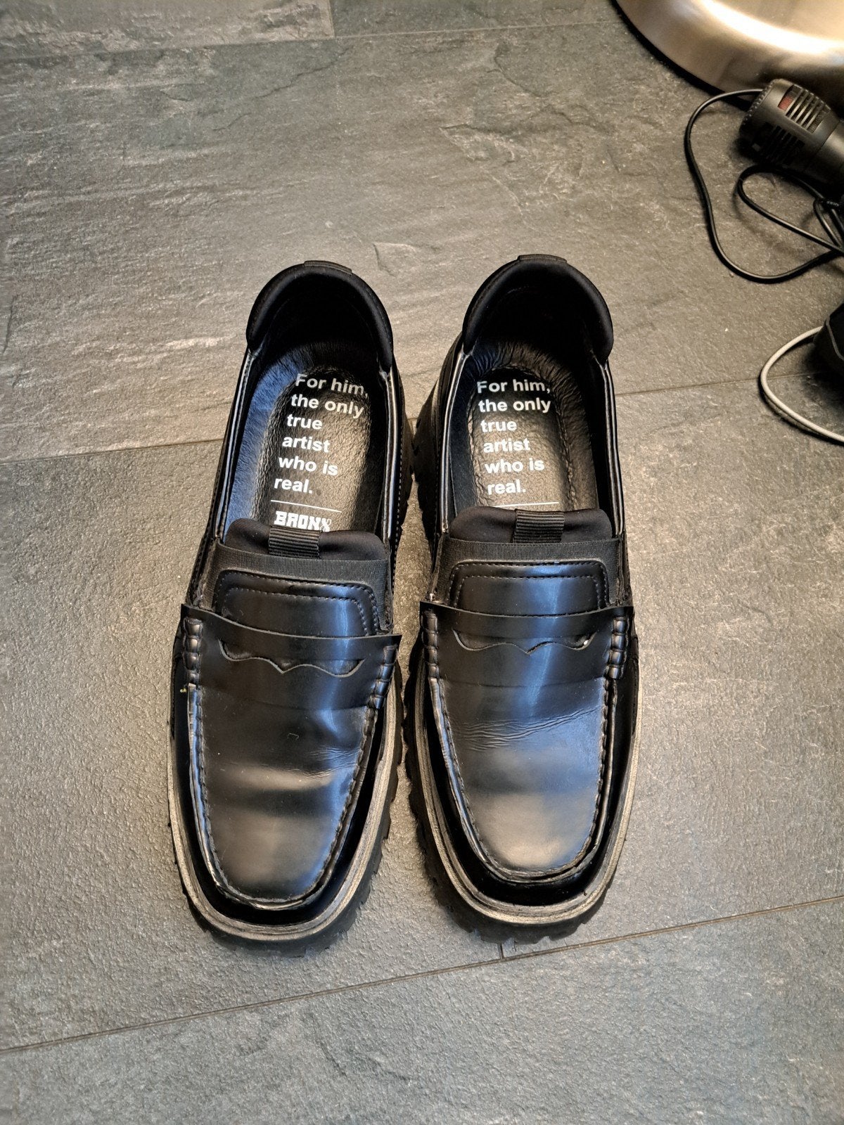 Bronx Loafers Zwart Maat 41, Bronx, Zwart, Ophalen of Verzenden, Zo goed als nieuw