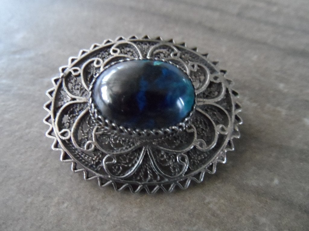 Zilveren broche/hanger., Antiek en Kunst, Ophalen of Verzenden, Zilver