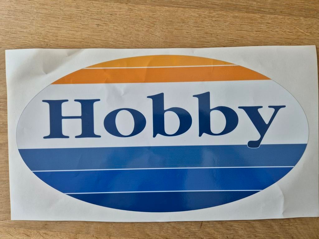 Hobby Caravan stickers, Auto diversen, Autostickers, Ophalen of Verzenden