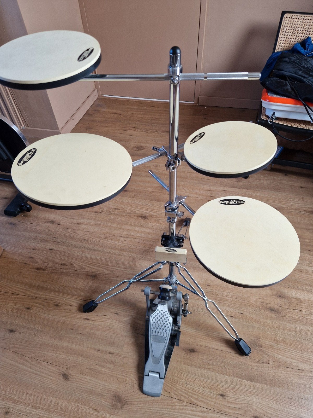Oefenpads drumstel, Ophalen, Gebruikt