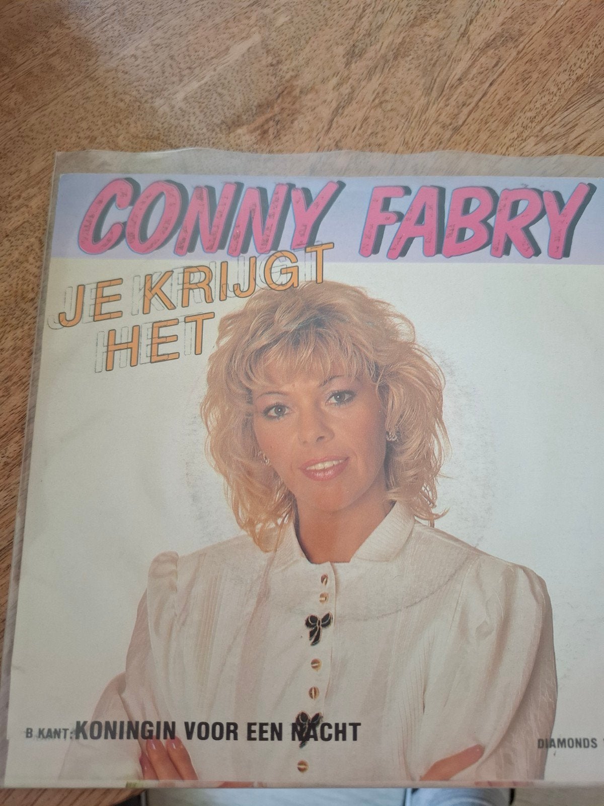 Conny Fabry je krijgt het, Ophalen of Verzenden, Zo goed als nieuw, 7 inch, Nederlandstalig